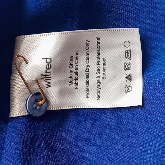 Wilfred Light and Flowy Blue Dress - Picture 9 of 15